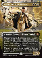 Glossy Finish Secrets of Strixhaven Commander Killian, Decisive Mentor