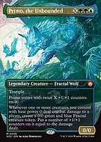 Glossy Finish Secrets of Strixhaven Commander Primo, the Unbounded