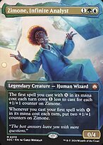 Glossy Finish Secrets of Strixhaven Commander Zimone, Infinite Analyst