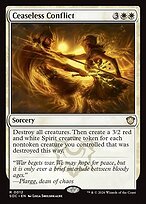 Glossy Finish Secrets of Strixhaven Commander Ceaseless Conflict