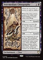 Glossy Finish Secrets of Strixhaven Commander Intermediate Chirography