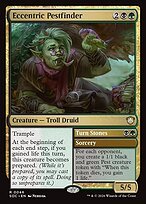 Glossy Finish Secrets of Strixhaven Commander Eccentric Pestfinder // Turn Stones