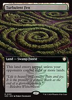 Glossy Finish Secrets of Strixhaven Commander Turbulent Fen
