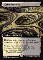 Glossy Finish Secrets of Strixhaven Commander Turbulent Moor