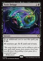 Glossy Finish Secrets of Strixhaven Commander Toxic Deluge