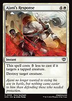 Glossy Finish Secrets of Strixhaven Ajani's Response