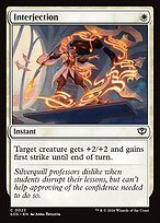Glossy Finish Secrets of Strixhaven Interjection