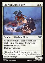 Glossy Finish Secrets of Strixhaven Soaring Stoneglider