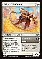 Glossy Finish Secrets of Strixhaven Spiritcall Enthusiast // Scrollboost