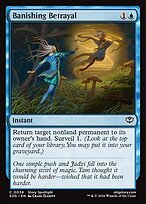 Glossy Finish Secrets of Strixhaven Banishing Betrayal