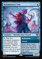 Glossy Finish Secrets of Strixhaven Harmonized Trio // Brainstorm