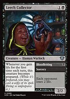 Glossy Finish Secrets of Strixhaven Leech Collector // Bloodletting