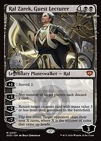 Glossy Finish Secrets of Strixhaven Ral Zarek, Guest Lecturer
