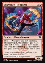 Glossy Finish Secrets of Strixhaven Expressive Firedancer