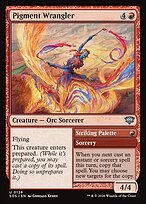 Glossy Finish Secrets of Strixhaven Pigment Wrangler // Striking Palette
