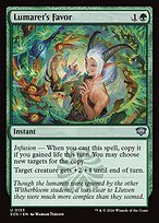 Glossy Finish Secrets of Strixhaven Lumaret's Favor