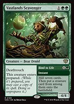 Glossy Finish Secrets of Strixhaven Vastlands Scavenger // Bind to Life