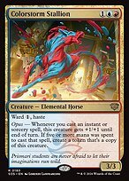 Glossy Finish Secrets of Strixhaven Colorstorm Stallion