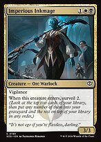 Glossy Finish Secrets of Strixhaven Imperious Inkmage