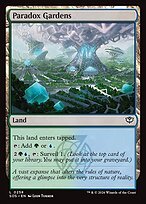 Glossy Finish Secrets of Strixhaven Paradox Gardens