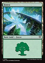 Glossy Finish Secrets of Strixhaven Forest