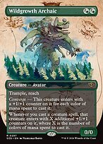 Glossy Finish Secrets of Strixhaven Wildgrowth Archaic