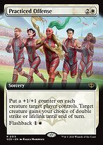 Glossy Finish Secrets of Strixhaven Practiced Offense