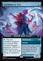 Glossy Finish Secrets of Strixhaven Harmonized Trio // Brainstorm