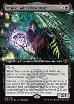 Glossy Finish Secrets of Strixhaven Moseo, Vein's New Dean