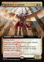 Glossy Finish Secrets of Strixhaven Hardened Academic