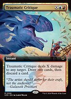 Glossy Finish Secrets of Strixhaven Traumatic Critique