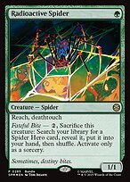 Matte Finish Radioactive Spider ( #285 )