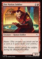 Glossy Finish Fire Nation Soldier ( #238 )