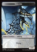 Glossy Finish Secrets of Strixhaven Commander Tokens Inkling