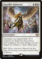 Matte Finish Sigarda's Summons ( #404 )