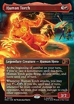 Glossy Finish Human Torch (# 3 )