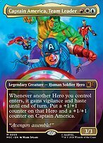 Glossy Finish Captain America, Team Leader (# 5 )