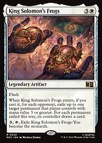 Glossy Finish King Solomon's Frogs (# 20 )