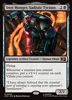 Glossy Finish Iron Monger, Sadistic Tycoon (# 45 )
