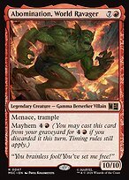 Glossy Finish Abomination, World Ravager (# 47 )