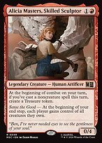 Glossy Finish Alicia Masters, Skilled Sculptor (# 48 )