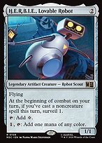 Glossy Finish H.E.R.B.I.E., Lovable Robot (# 106 )