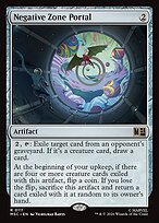 Glossy Finish Negative Zone Portal (# 111 )
