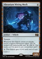 Glossy Finish Vibranium Mining Mech (# 117 )