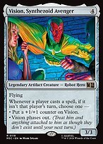 Glossy Finish Vision, Synthezoid Avenger (# 119 )