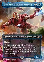 Glossy Finish Iron Man, Futurist Paragon (# 501 )