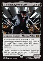 Glossy Finish Minotaur, Roxxon CEO (# 539 )