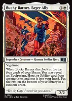 Glossy Finish Bucky Barnes, Eager Ally (# 586 )