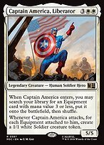 Glossy Finish Captain America, Liberator (# 587 )