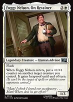 Glossy Finish Foggy Nelson, On Retainer (# 594 )
